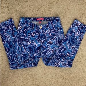 Lily Pulitzer print jean
